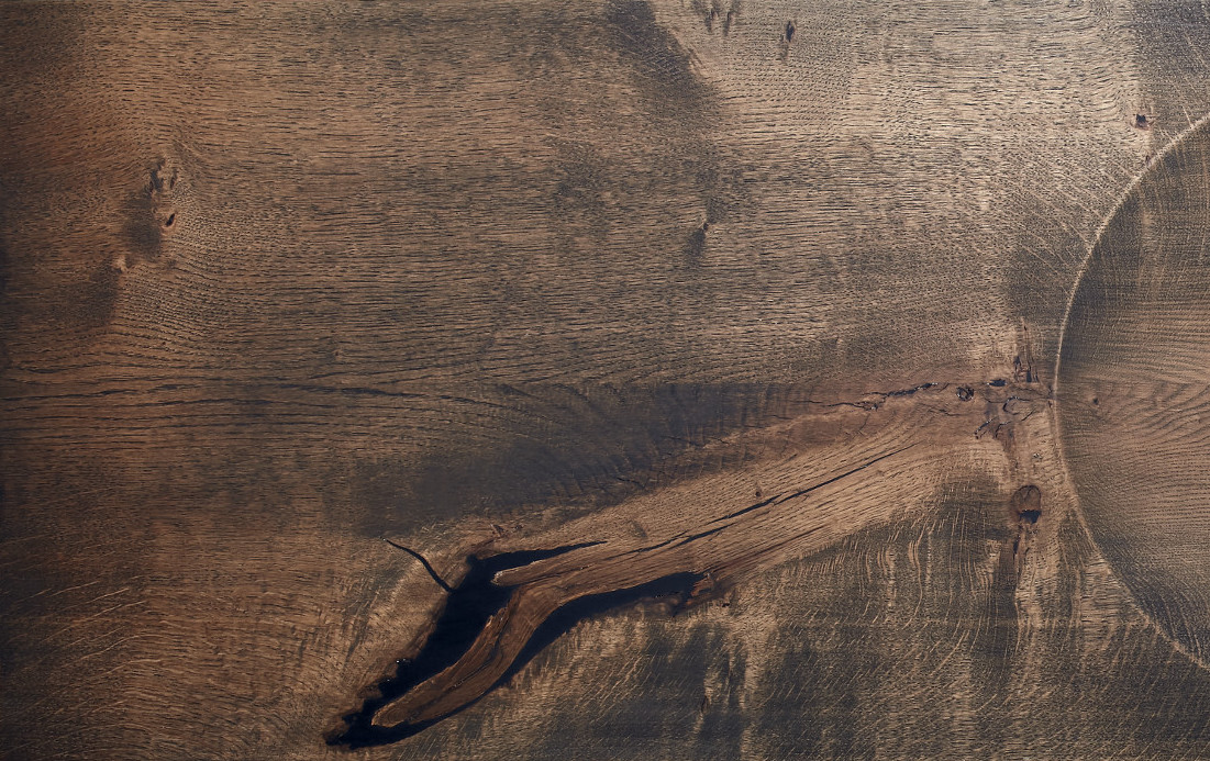 Ansicht des Waschtischs Cone Orbis von WOODBASIN von oben